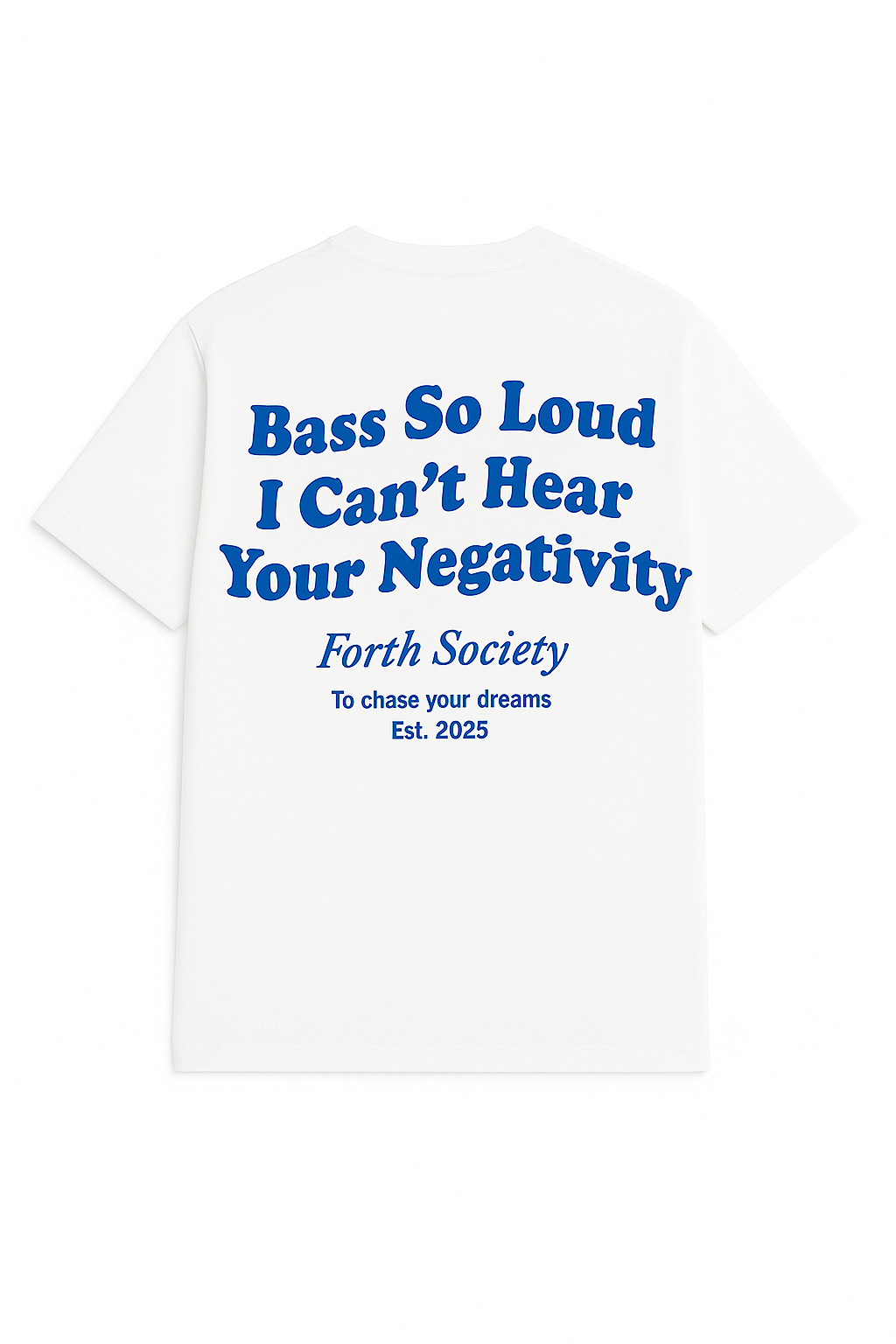 Bass So Loud Tee Blue