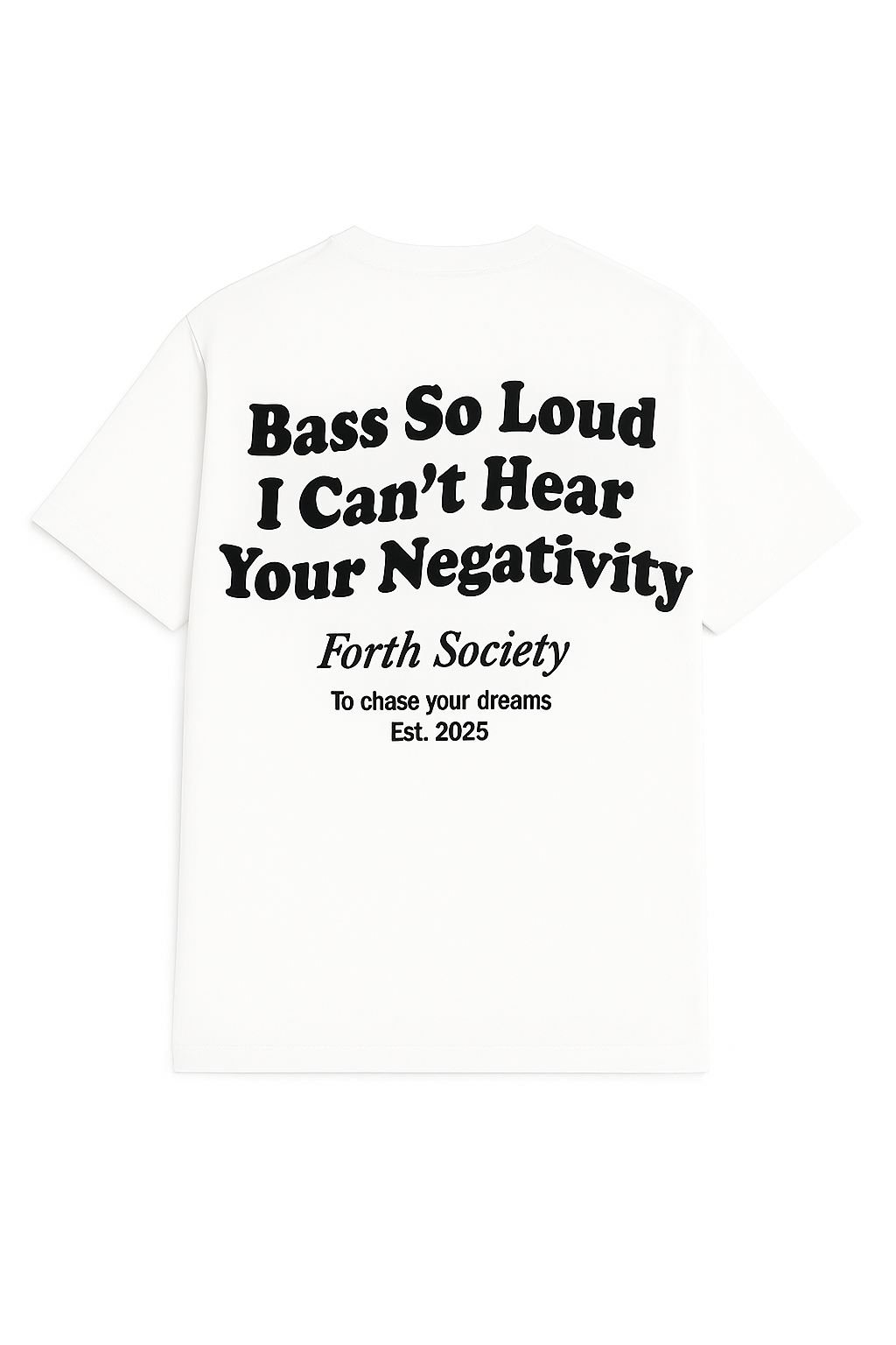 Bass So Loud Tee Black