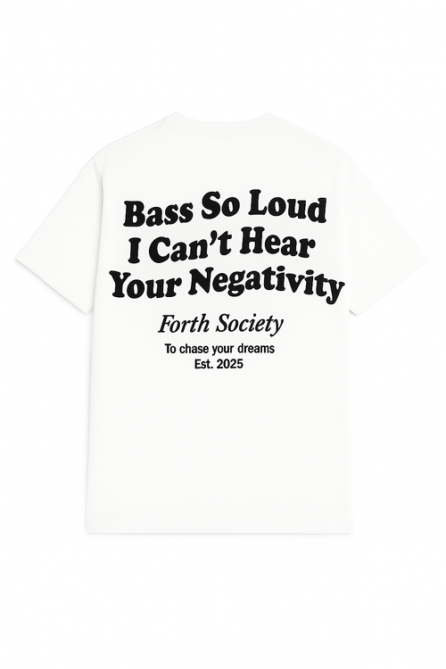 Bass So Loud Tee Black